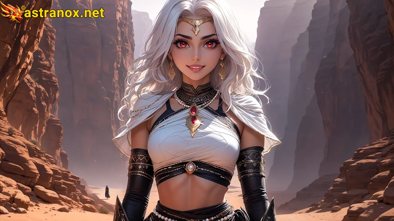 Amazing Young Female at - Download Free 4K Wallpaper Fantasy wallpaper with Eyes and Hair.