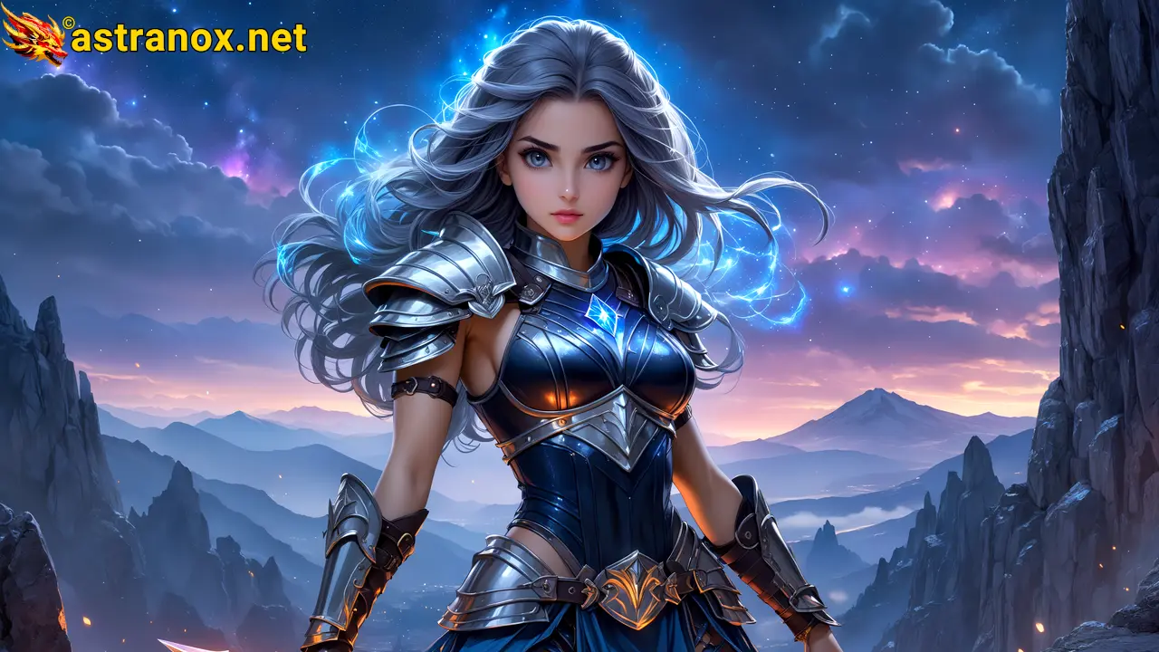 Amazing Young Female at - Download Free 4K Wallpaper Fantasy wallpaper with Eyes and Hair.