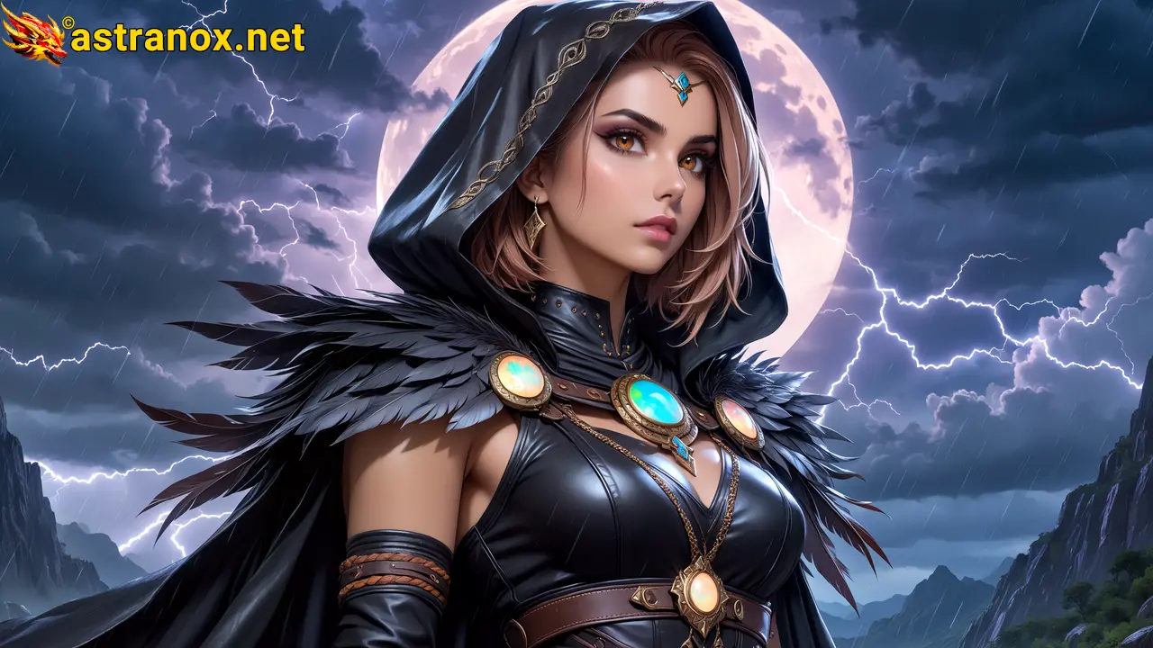 Amazing Young Female at - Download Free 4K Wallpaper Fantasy wallpaper with Eyes and Hair.