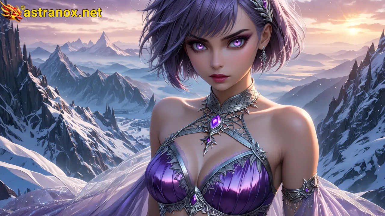 Amazing Young Female at - Download Free 4K Wallpaper Fantasy wallpaper with Eyes and Hair.