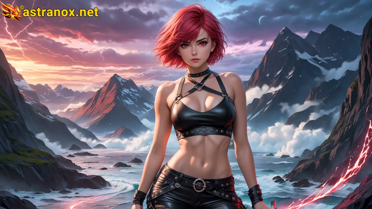 Amazing Young Female at - Download Free 4K Wallpaper Fantasy wallpaper with Eyes and Hair.