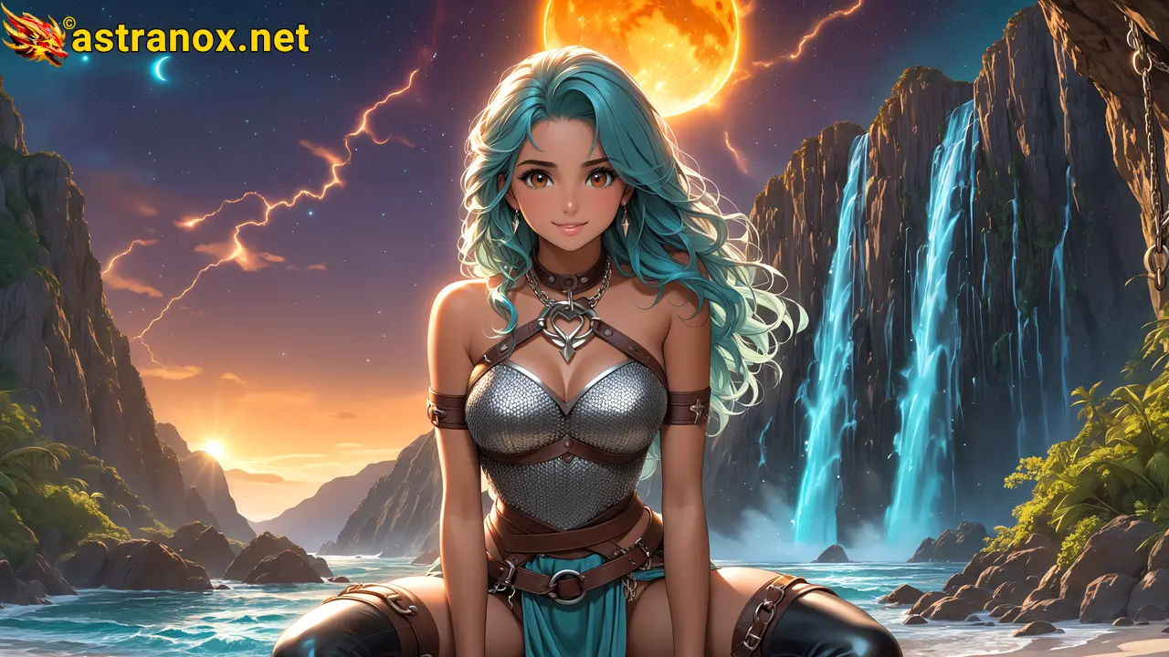 Amazing Young Female at - Download Free 4K Wallpaper Fantasy wallpaper with Eyes and Hair.
