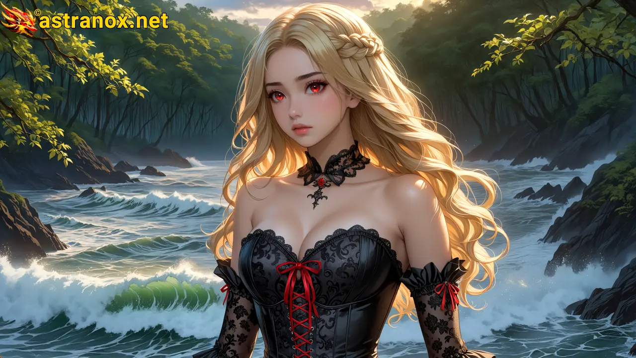 Amazing Young Female at - Download Free 4K Wallpaper Fantasy wallpaper with Eyes and Hair.