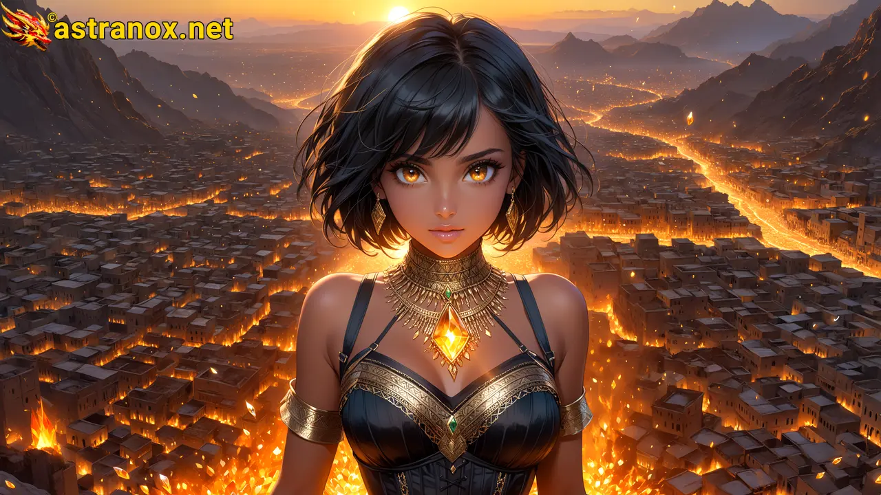 Amazing Young Female at - Download Free 4K Wallpaper Fantasy wallpaper with Eyes and Hair.