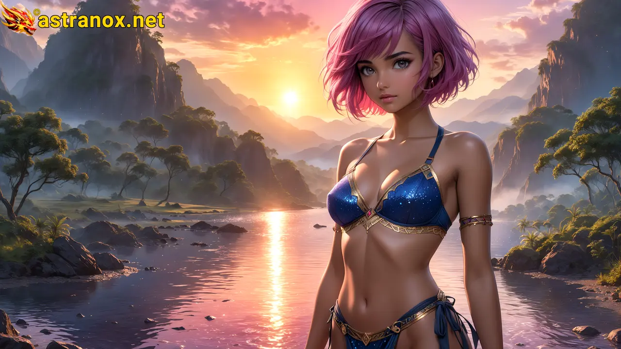 Amazing Young Female at - Download Free 4K Wallpaper Fantasy wallpaper with Eyes and Hair.