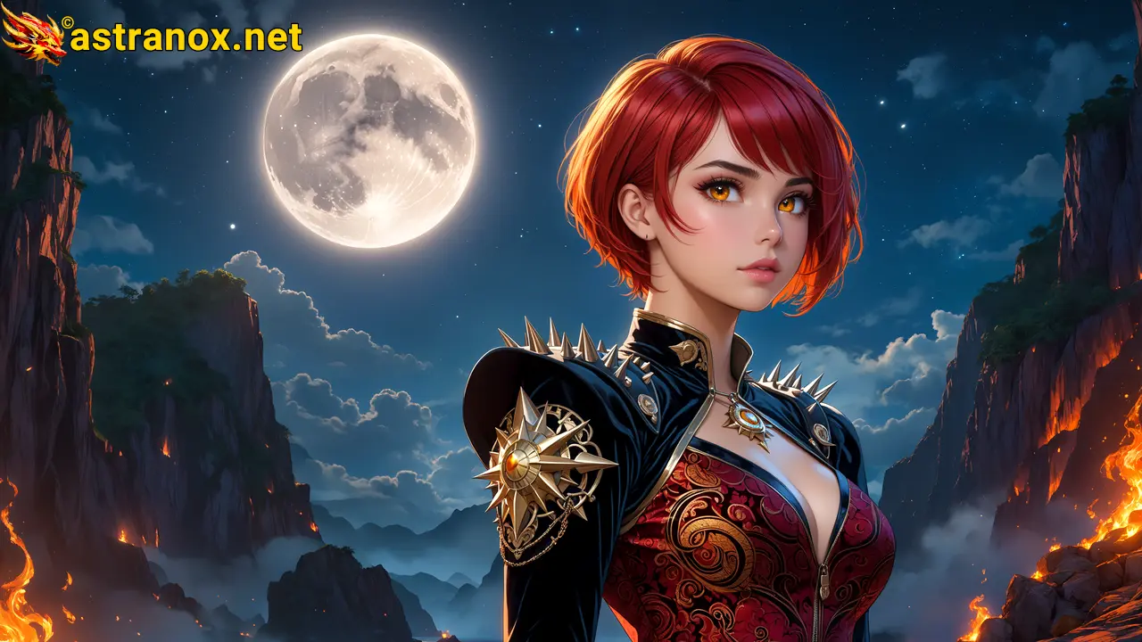 Amazing Young Female at - Download Free 4K Wallpaper Fantasy wallpaper with Eyes and Hair.