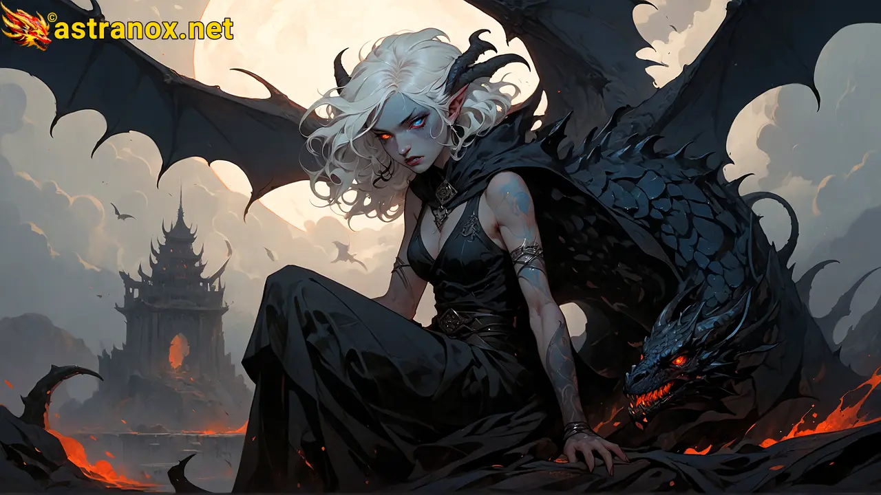 Amazing Young Female at - Download Free 4K Wallpaper Fantasy wallpaper with Eyes and Hair.