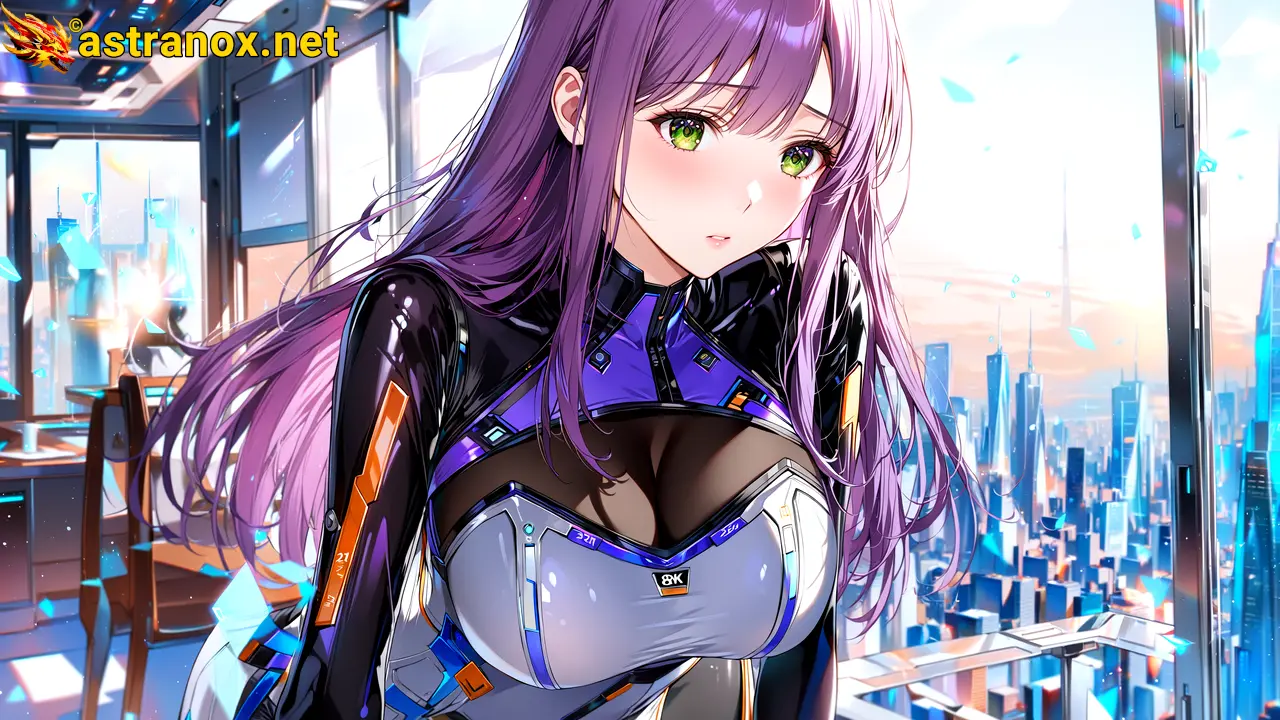 Amazing Young Female at - Download Free 4K Wallpaper Fantasy wallpaper with Eyes and Hair.