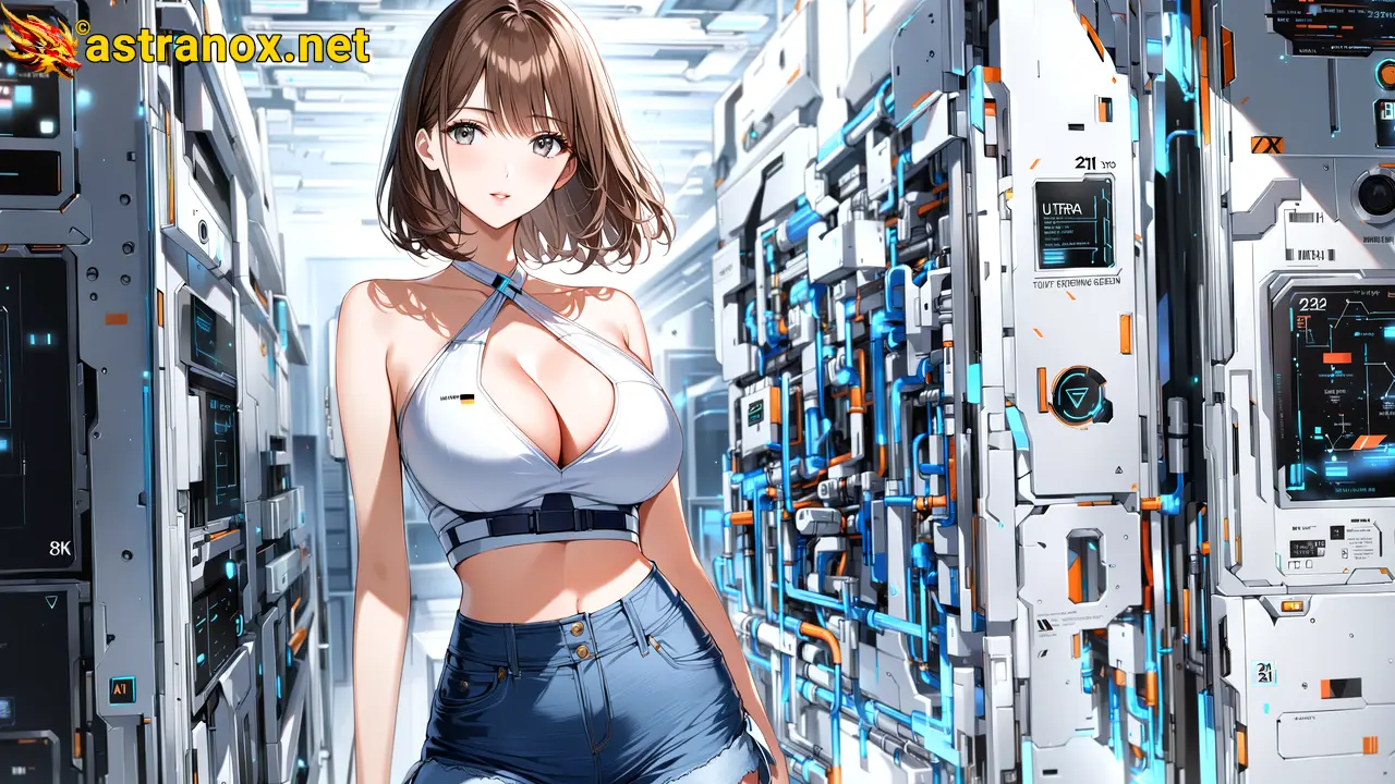 Amazing Young Female at - Download Free 4K Wallpaper Fantasy wallpaper with Eyes and Hair.