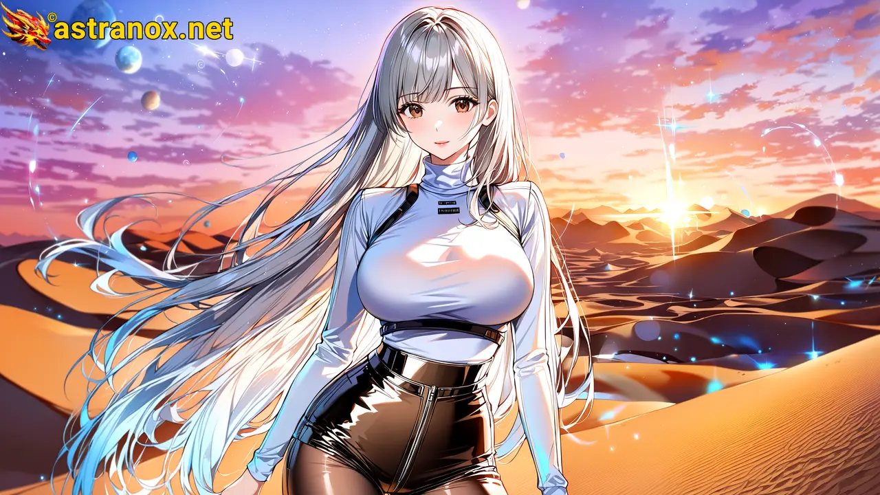Amazing Young Female at - Download Free 4K Wallpaper Fantasy wallpaper with Eyes and Hair.