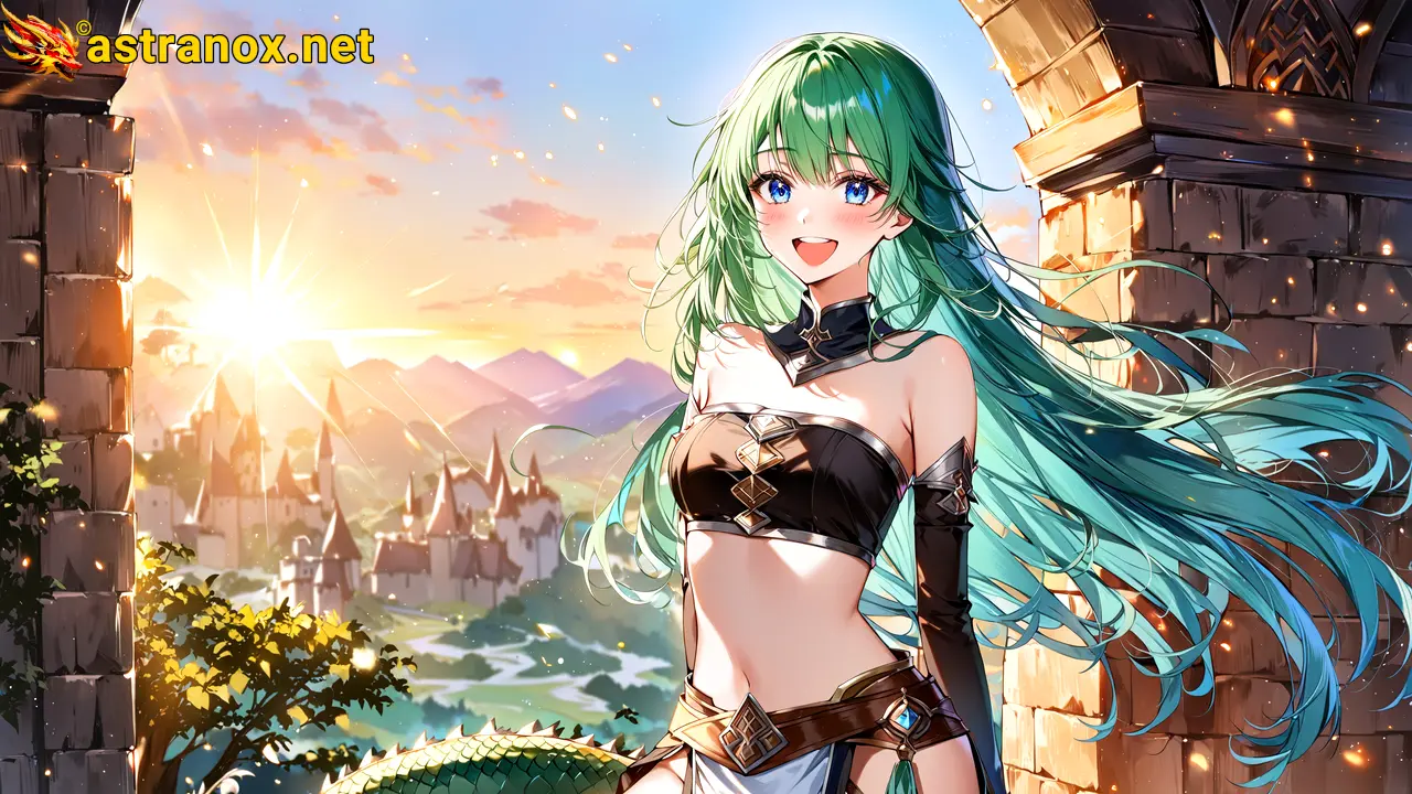 Amazing Young Female at - Download Free 4K Wallpaper Fantasy wallpaper with Eyes and Hair.