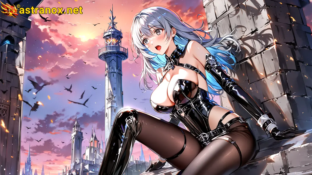 Amazing Young Female at - Download Free 4K Wallpaper Fantasy wallpaper with Eyes and Hair.