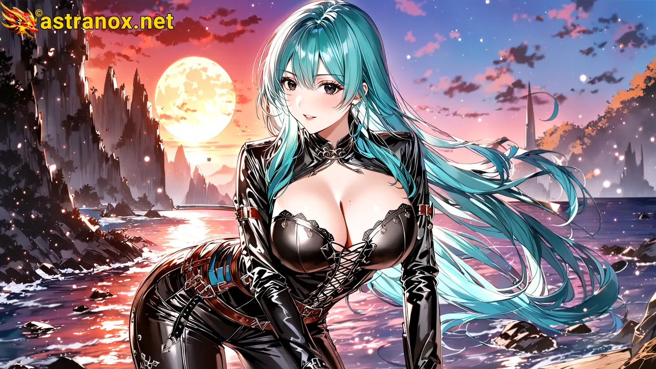 Amazing Young Female at - Download Free 4K Wallpaper Fantasy wallpaper with Eyes and Hair.