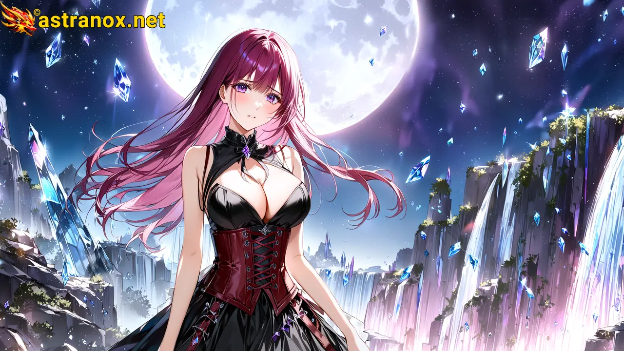 Amazing Young Female at - Download Free 4K Wallpaper Fantasy wallpaper with Eyes and Hair.