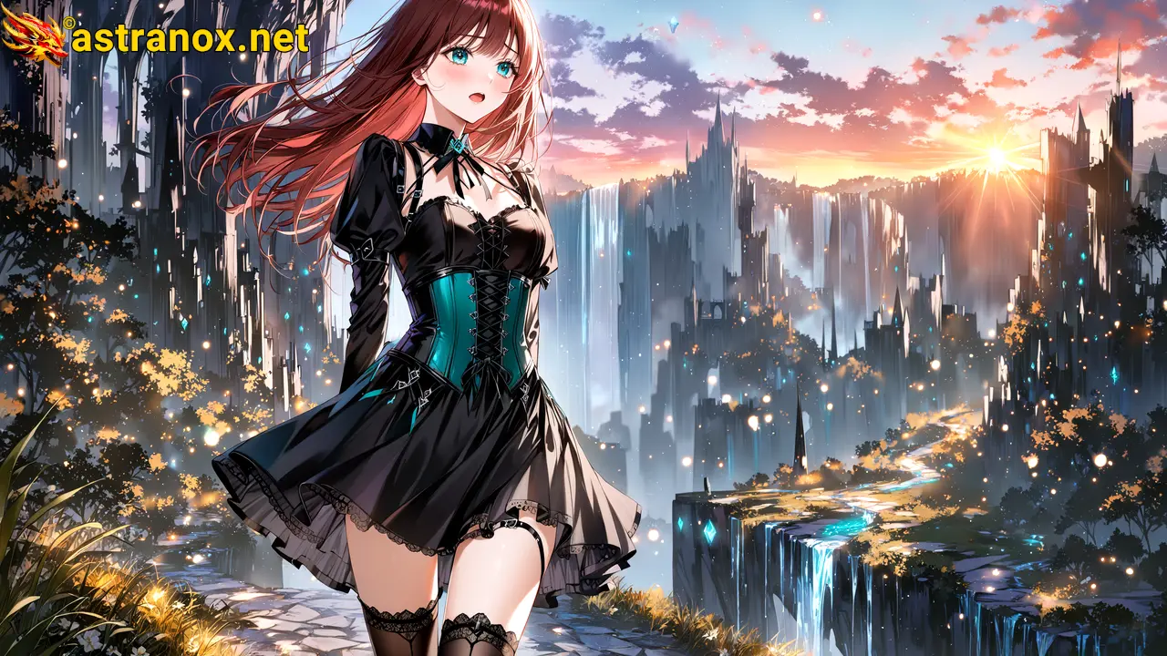 Amazing Young Female at - Download Free 4K Wallpaper Fantasy wallpaper with Eyes and Hair.