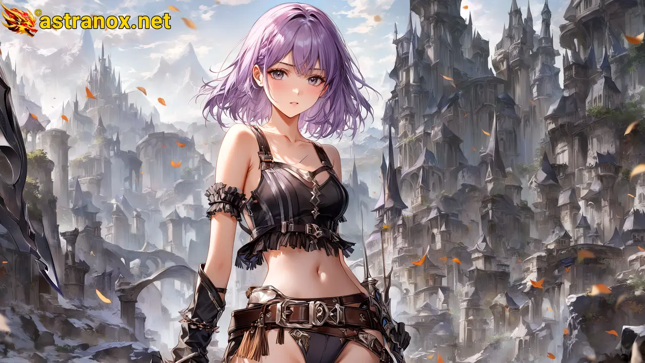 Amazing Young Female at - Download Free 4K Wallpaper Fantasy wallpaper with Eyes and Hair.