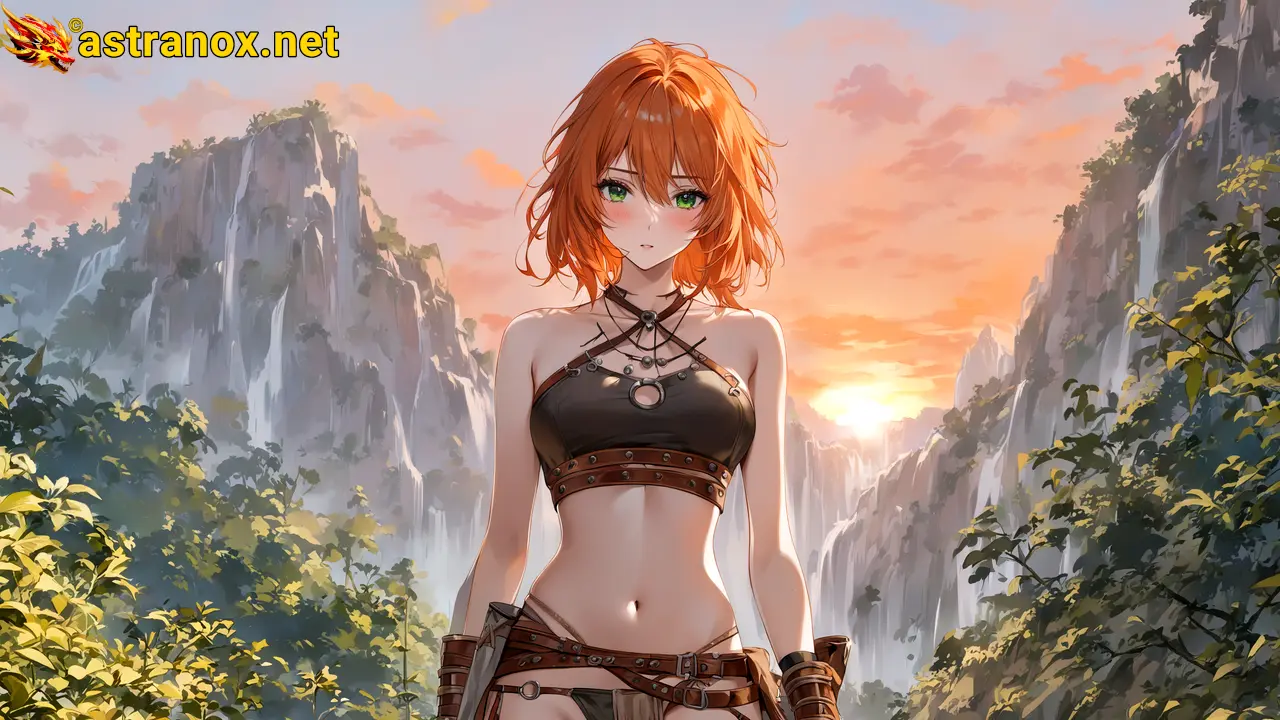 Amazing Young Female at - Download Free 4K Wallpaper Fantasy wallpaper with Eyes and Hair.