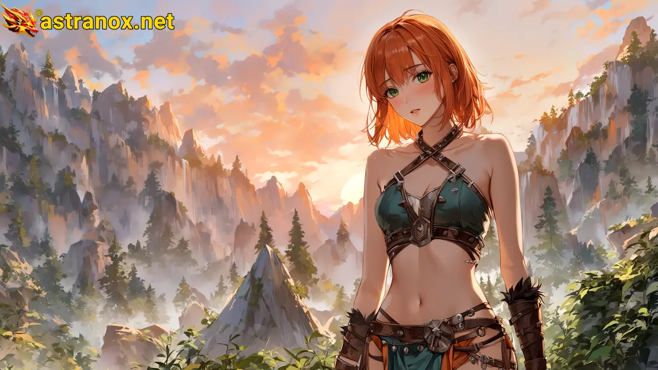 Amazing Young Female at - Download Free 4K Wallpaper Fantasy wallpaper with Eyes and Hair.