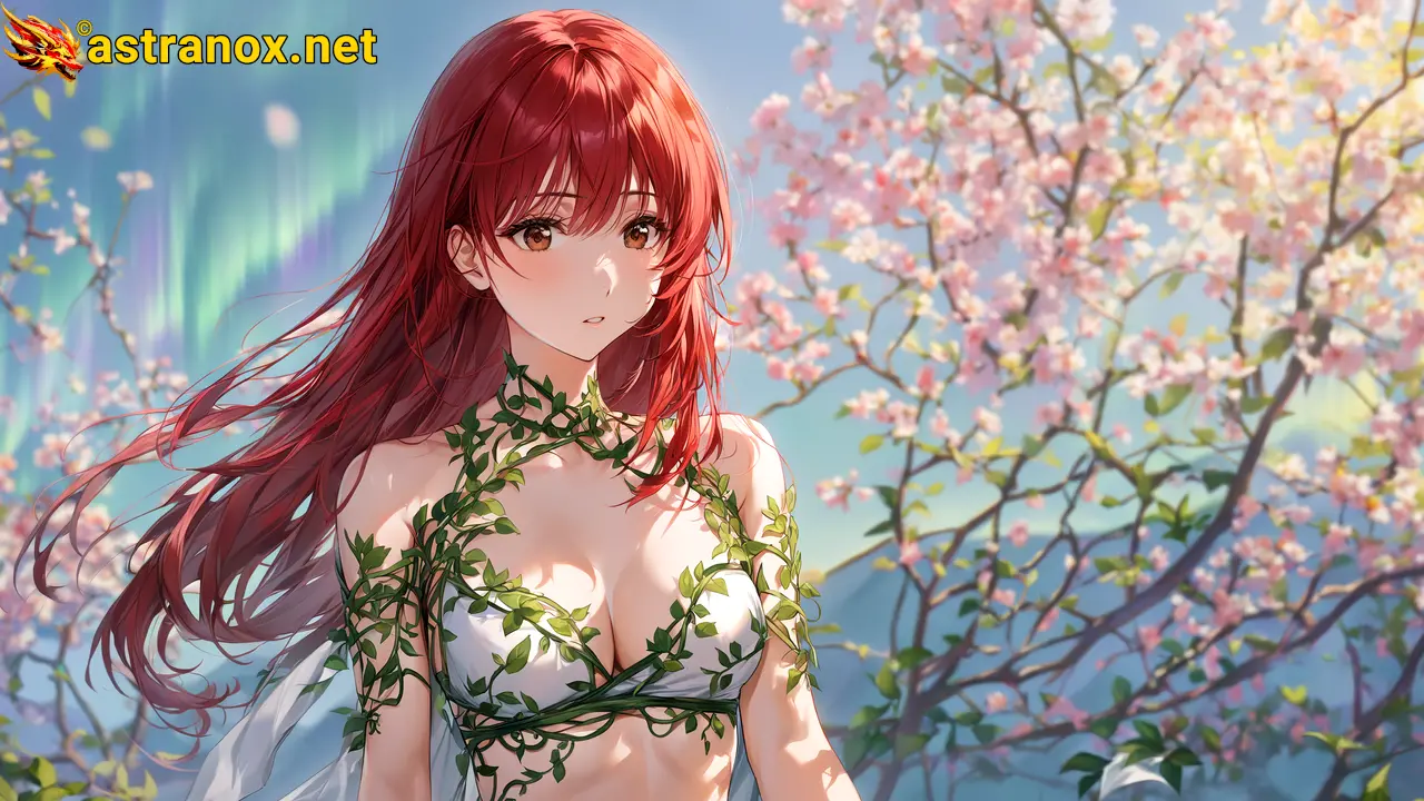 Amazing Young Female at - Download Free 4K Wallpaper Fantasy wallpaper with Eyes and Hair.