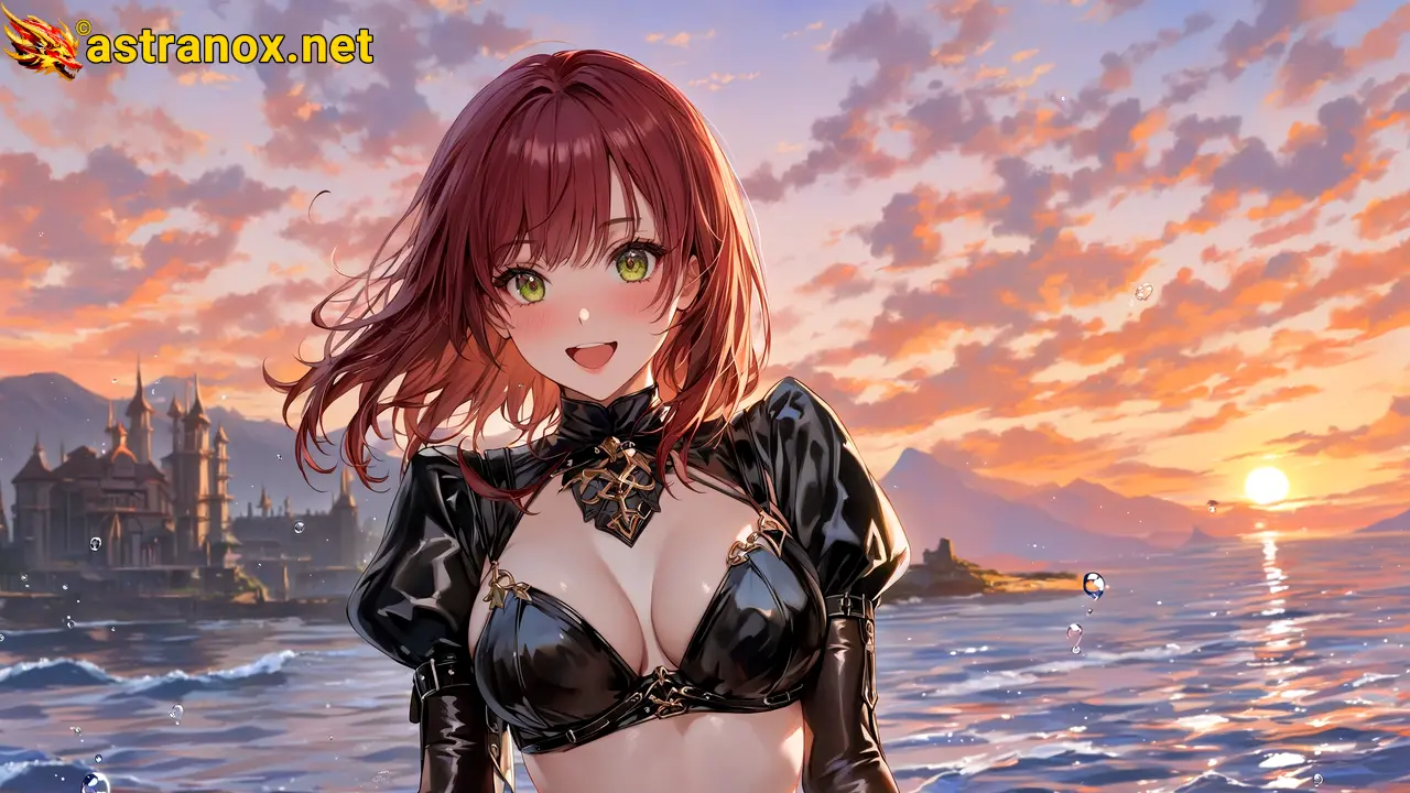 Amazing Young Female at - Download Free 4K Wallpaper Fantasy wallpaper with Eyes and Hair.