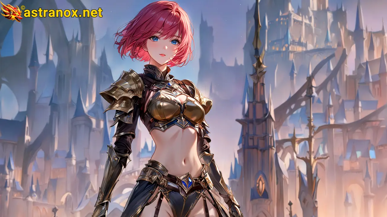 Amazing Young Female at - Download Free 4K Wallpaper Fantasy wallpaper with Eyes and Hair.