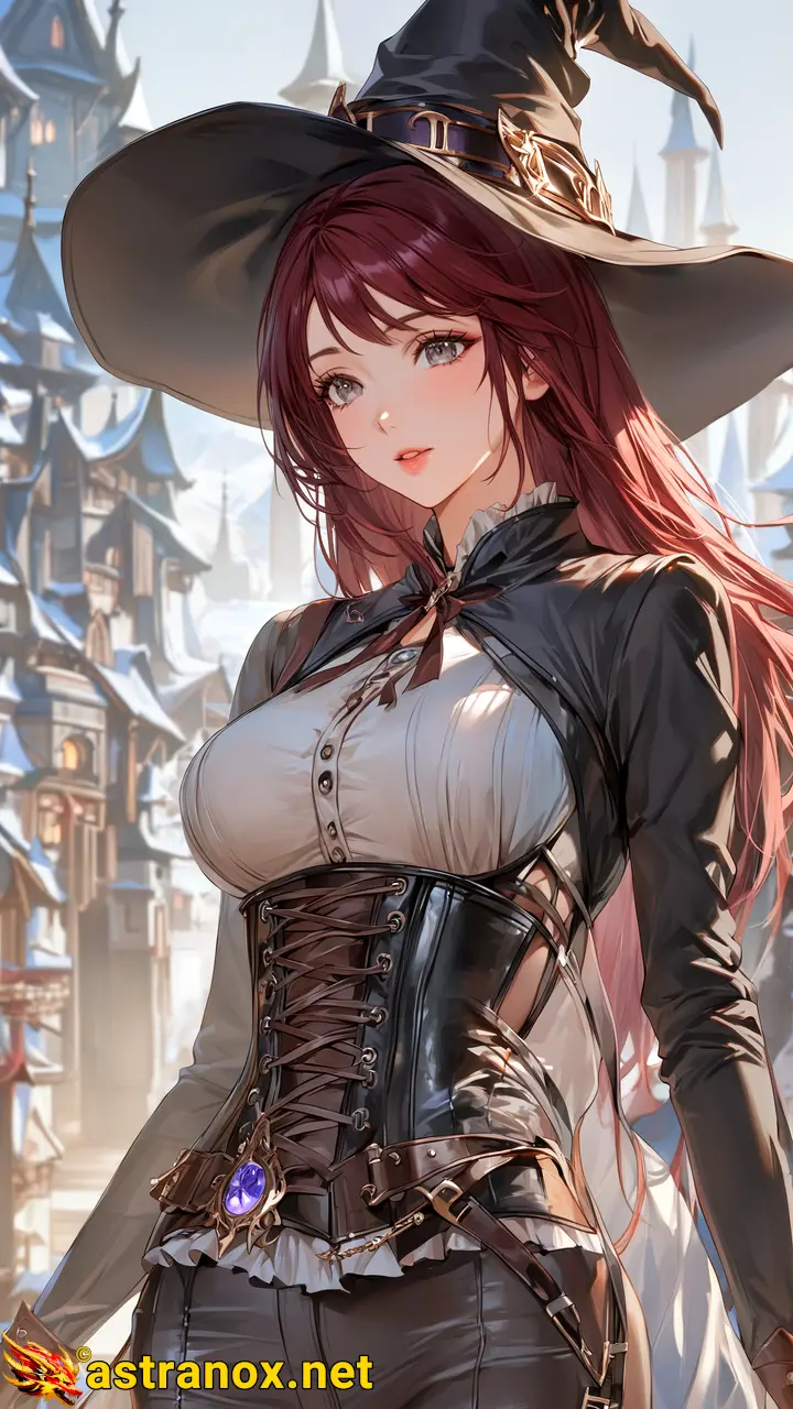 Amazing Young Female at - Download Free 4K Wallpaper Fantasy wallpaper with Eyes and Hair.